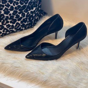 White House Black Market Black Pointed Heels